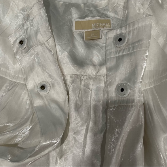 Michael Kors cardigan in silk - Picture 4 of 11